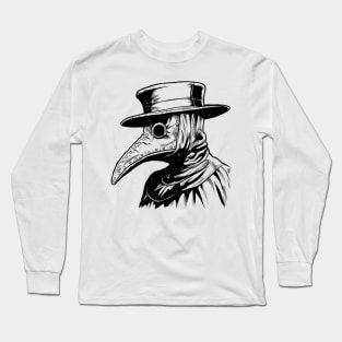 Dr. Plague (Black) Long Sleeve T-Shirt